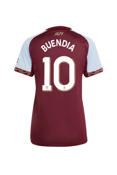 Aston Villa Emiliano Buendia #10 Jalkapallovaatteet Naisten Kotipaita 2025-26 Lyhythihainen Aston Villa Emiliano Buendia #10 Jalkapallovaatteet Naisten Kotipaita 2025-26 Lyhythihainen